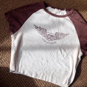 GARAGE Route 66 Crop Top